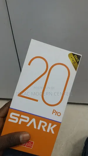 New Tecno Spark 20 Pro 256 GB Black