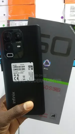 New Infinix Note 50s 256 GB Black