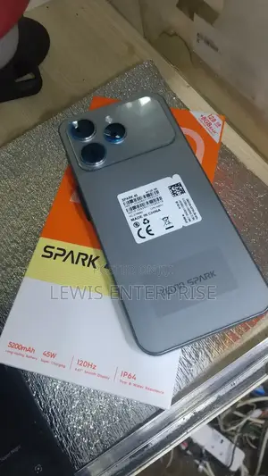 New Tecno Spark 40 256 GB Gray