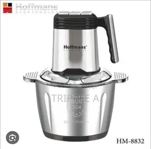Hoffmans Food Chopper With Stainless Steel Jar