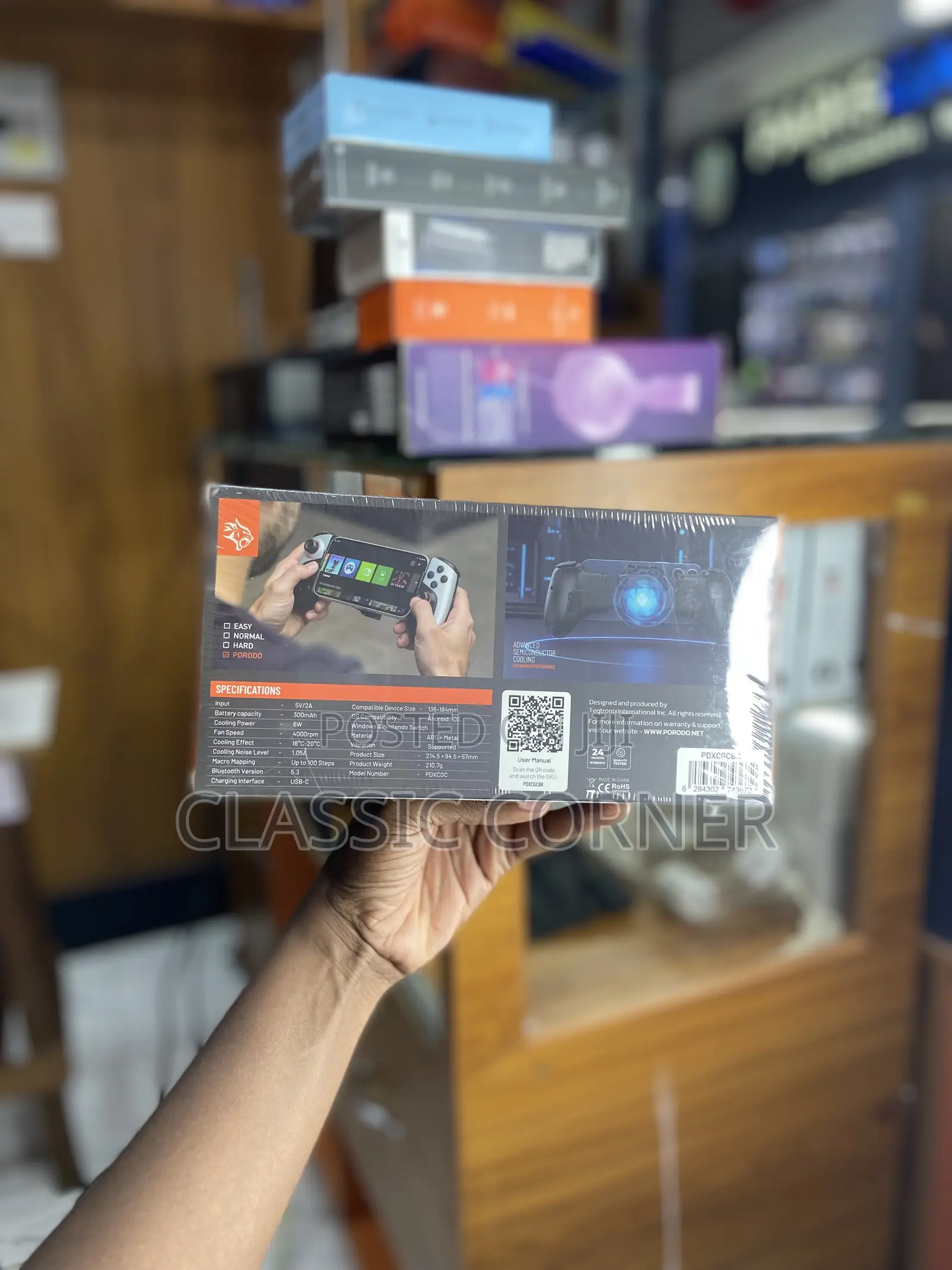 Porodo Chillcore Cooling Game Controller