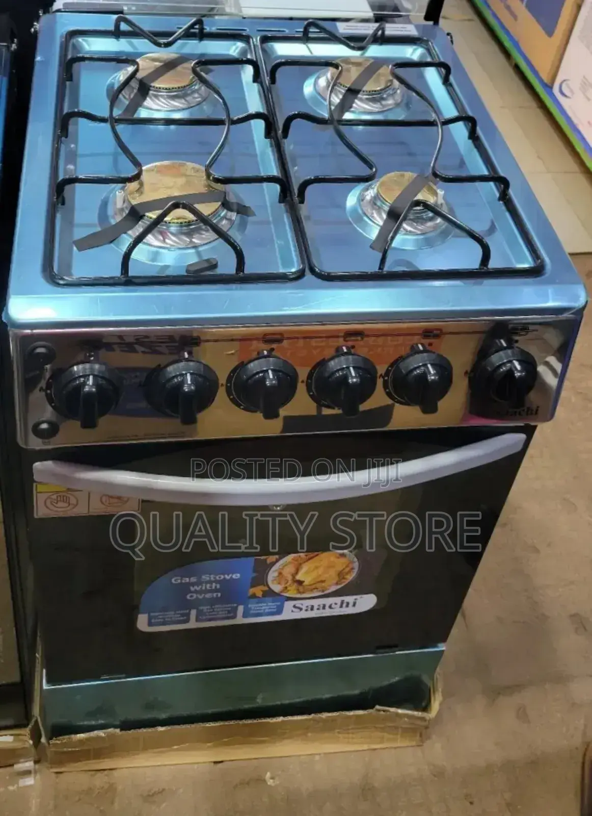 Saachi Stand Full Gas Cooker 50×50