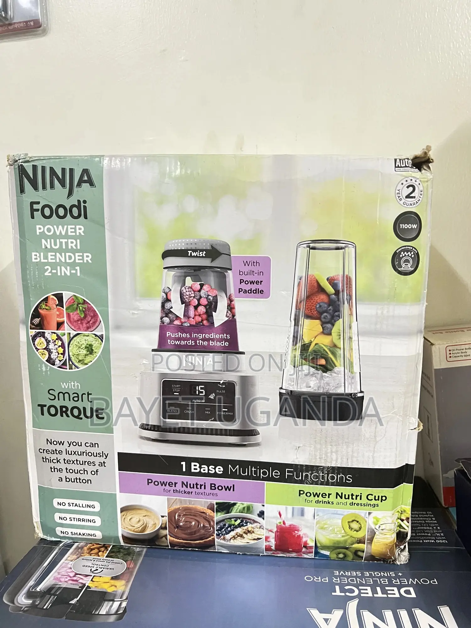 Ninja Foodi Power Nutri Blender 2-in-1, 1100w