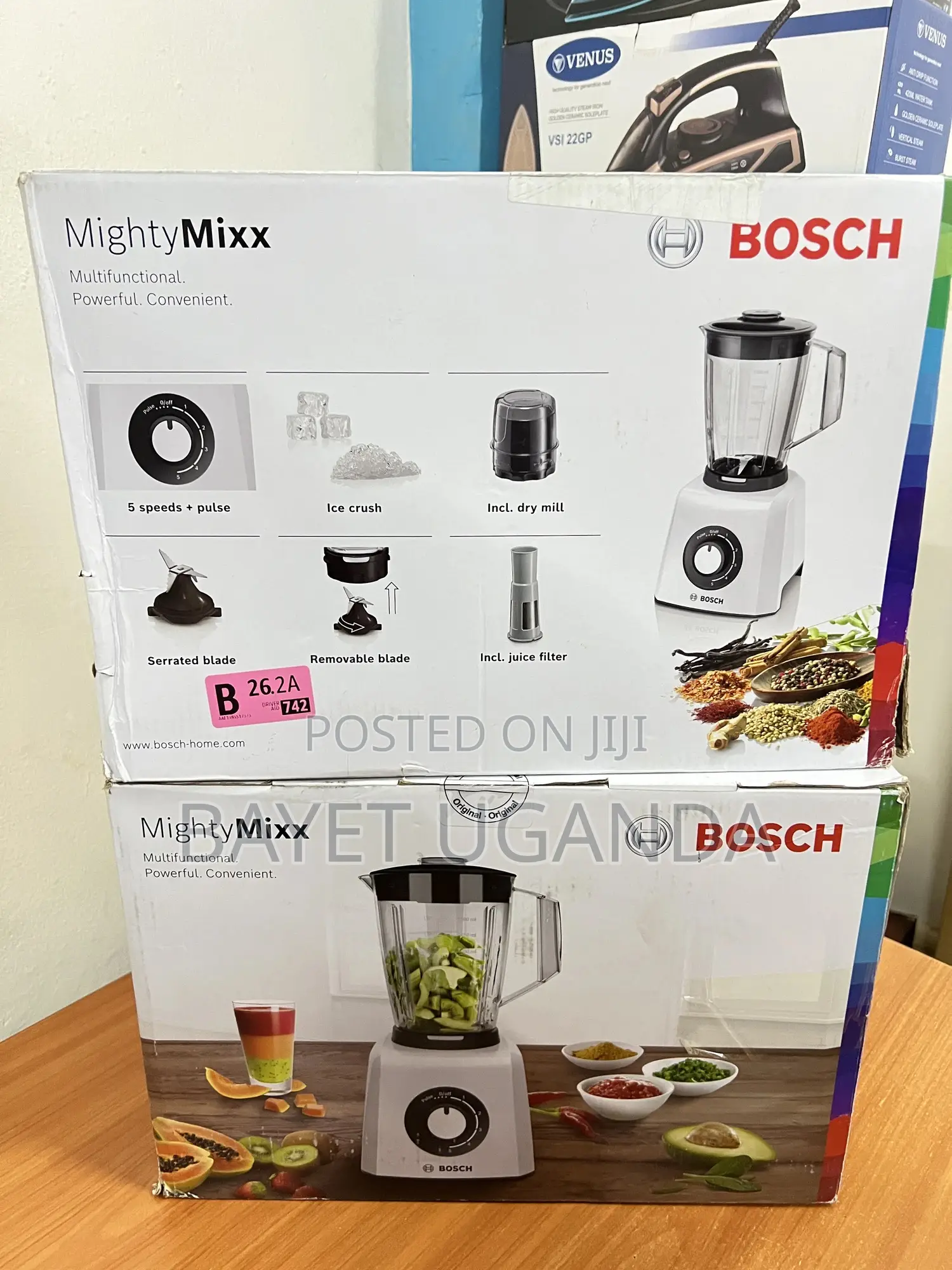 Bosch Blender 600w Stirring Machine, With Smoothie Filter and Grinder