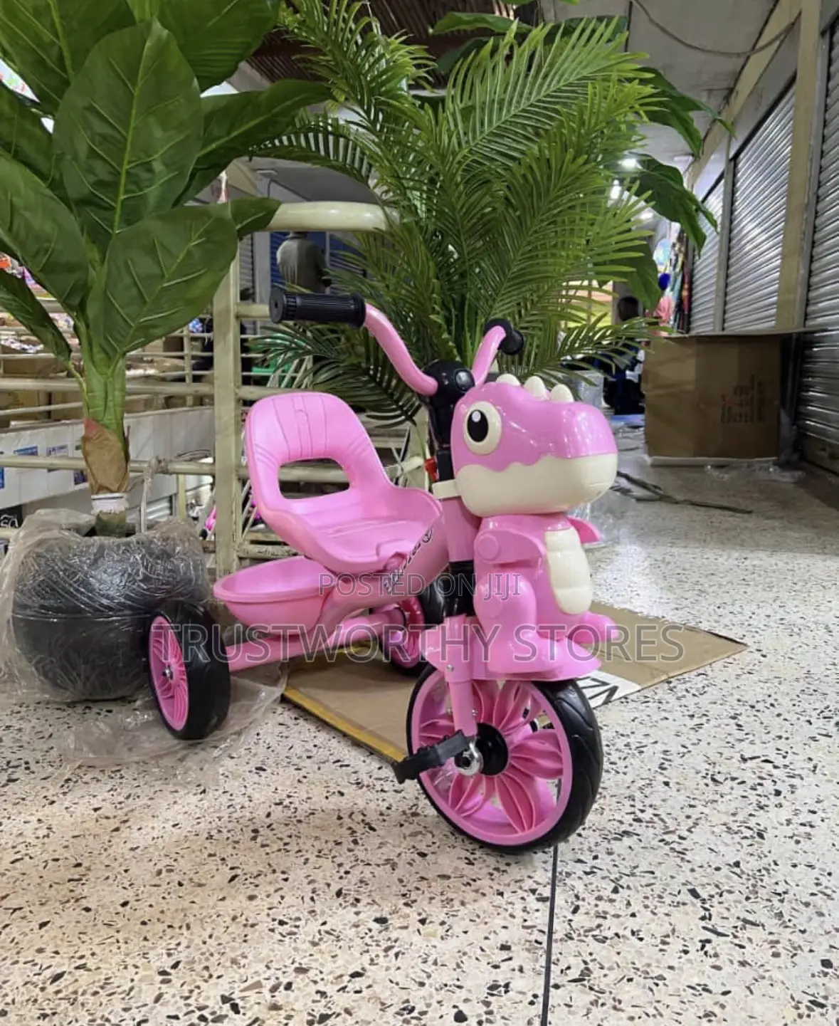 Children's Dinosaur-Themed Tricycle - Unisex (1-5)Years