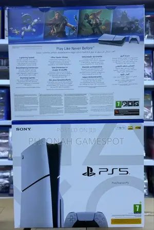 Brand New Sony Ps5 Slim Disc Version 1tb - Factory Sealed in Box