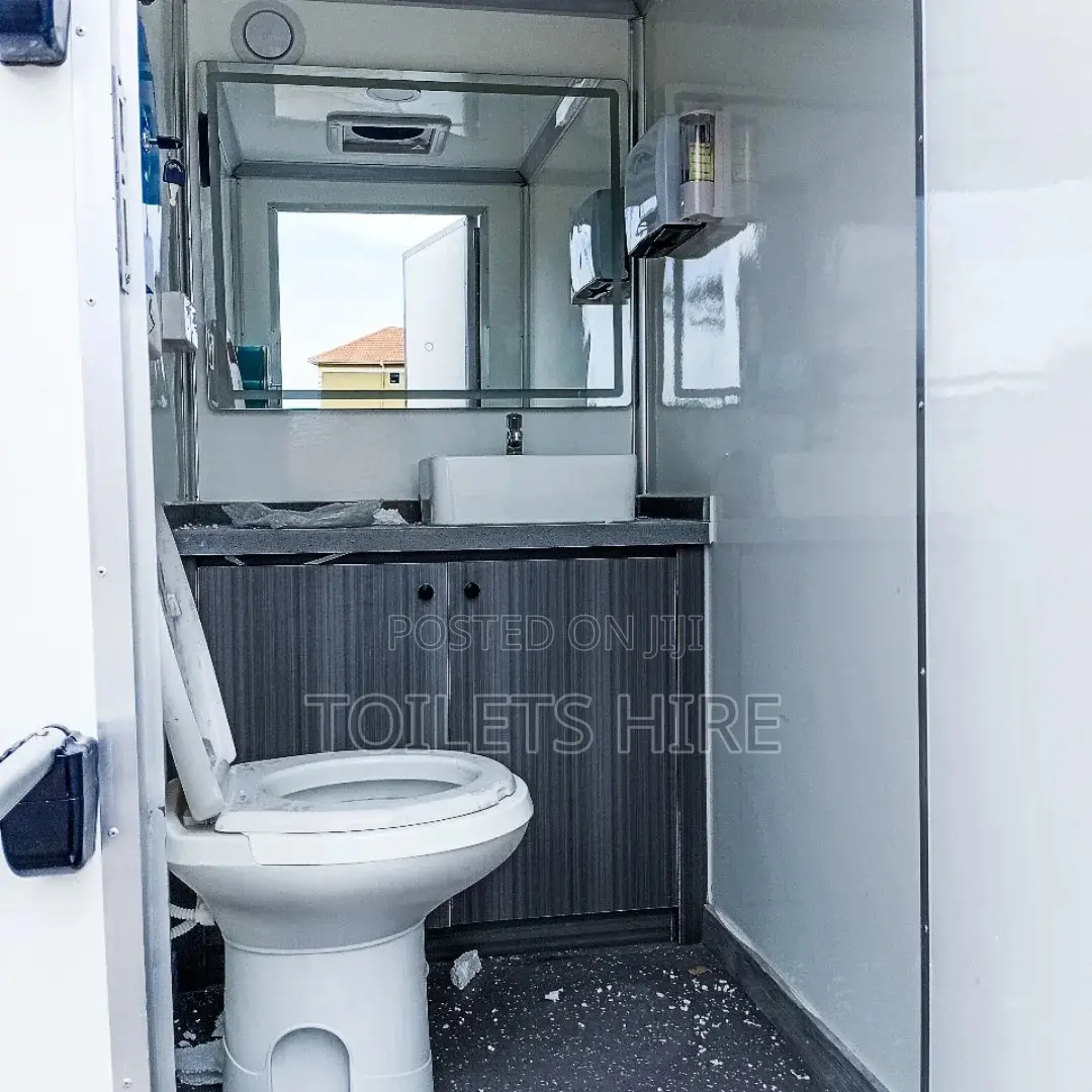 2 Wheel Mobile Toilet | Washroom