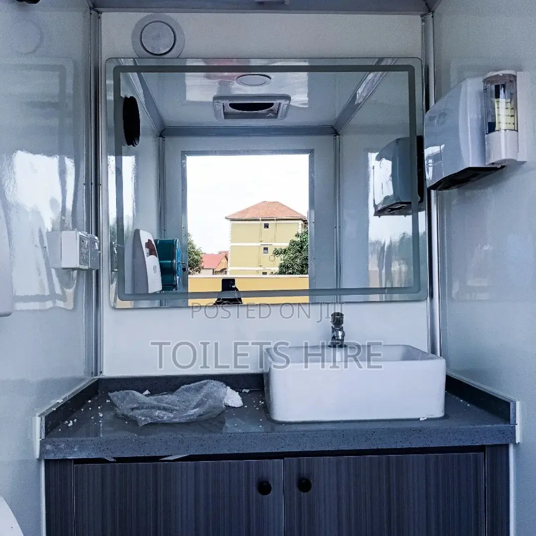 2 Wheel Mobile Toilet | Washroom