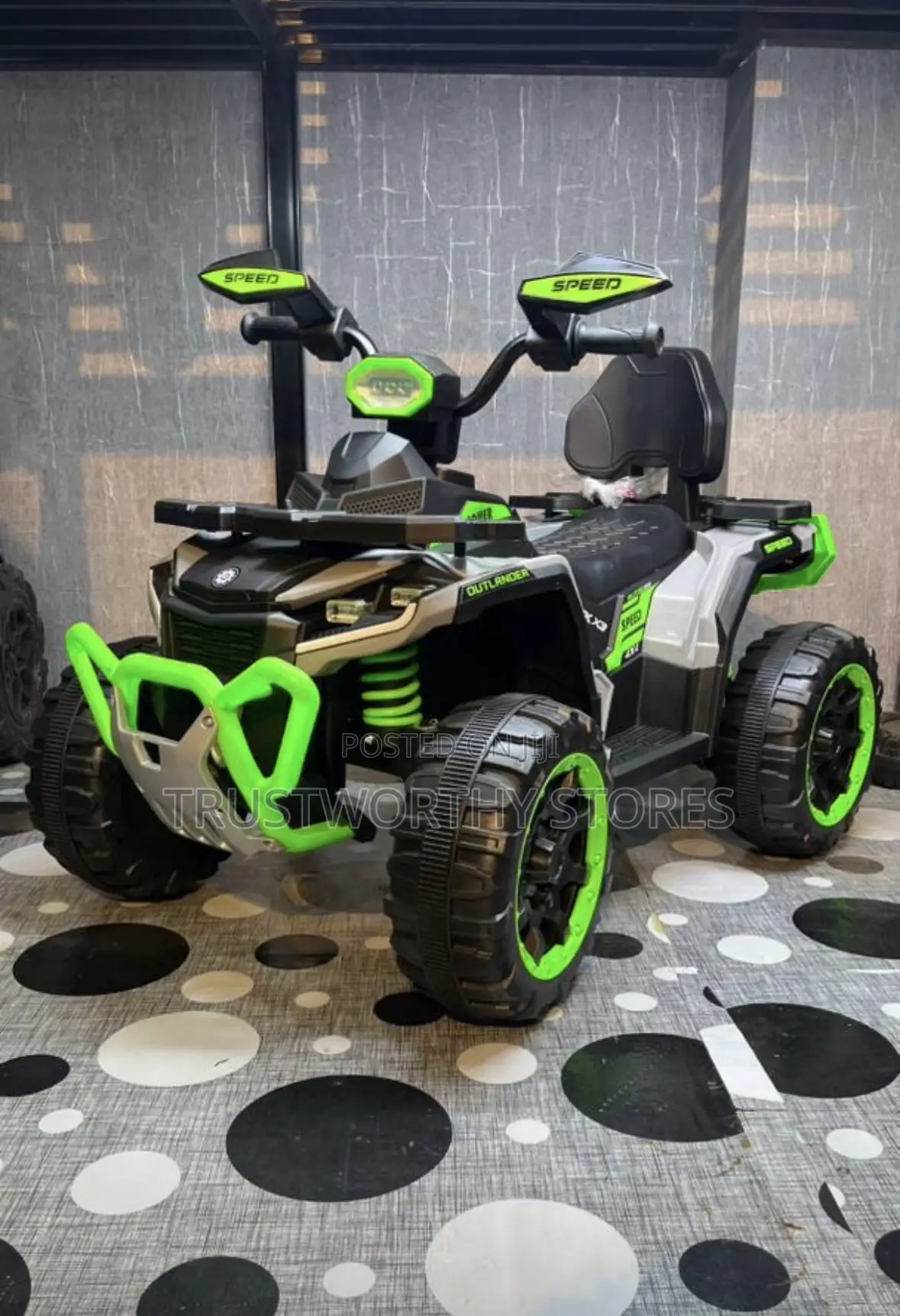 Rechargeable, Battery-Operated Atv Ride-on Toy for Children 2-10years