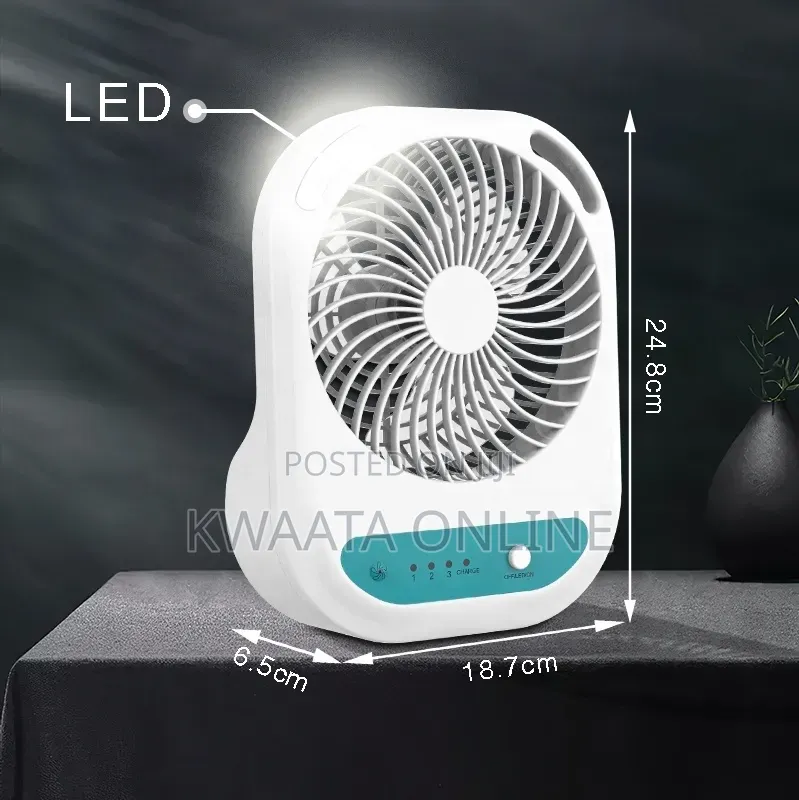 Winning Star Mini Rechargeable Portable Table Ventiladores Fan St-4052