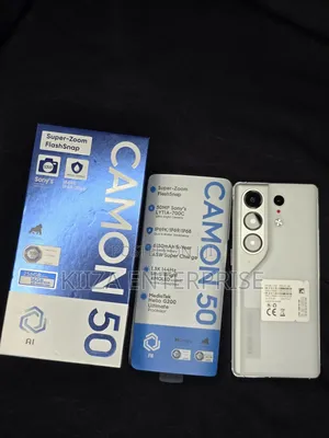 New Tecno Camon 50 256 GB White