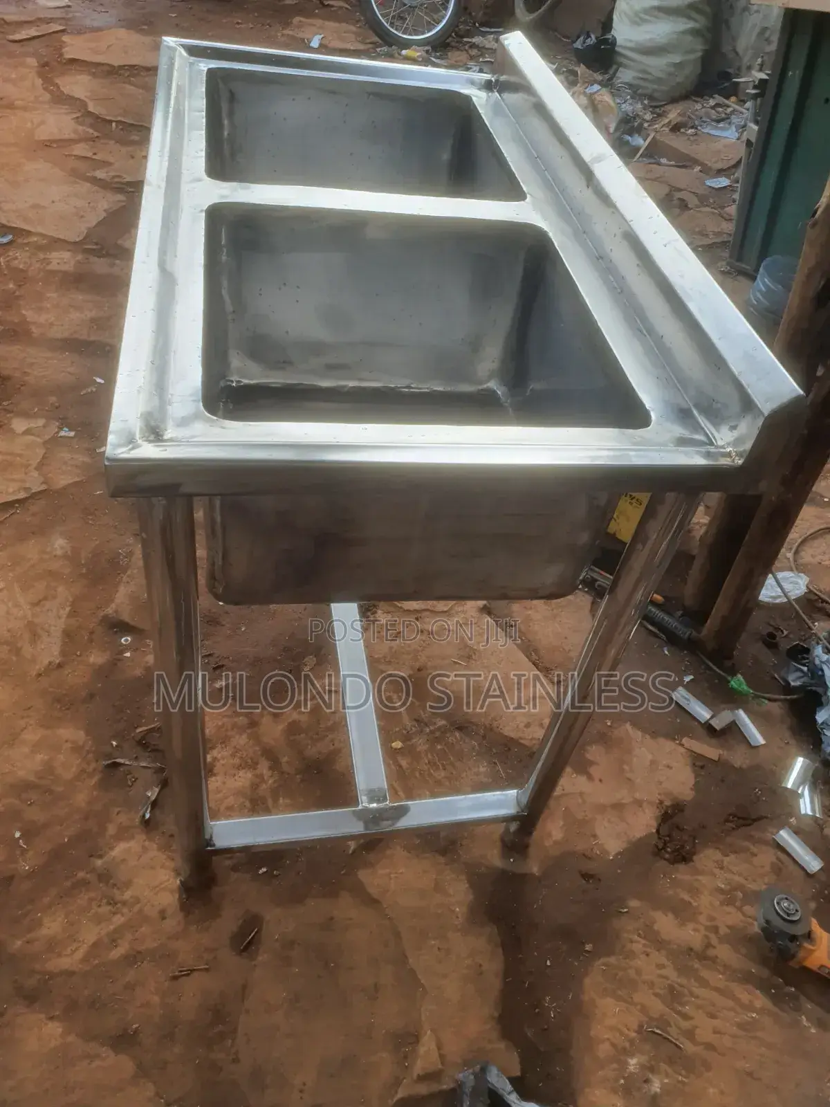 Stainless Steel Sink Double Bowl