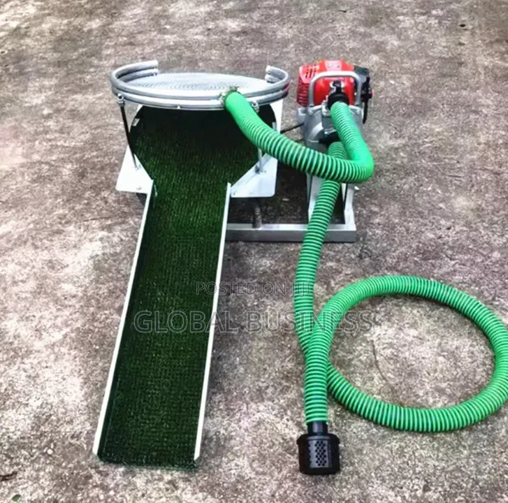 Small Gold Trough Mining Machine