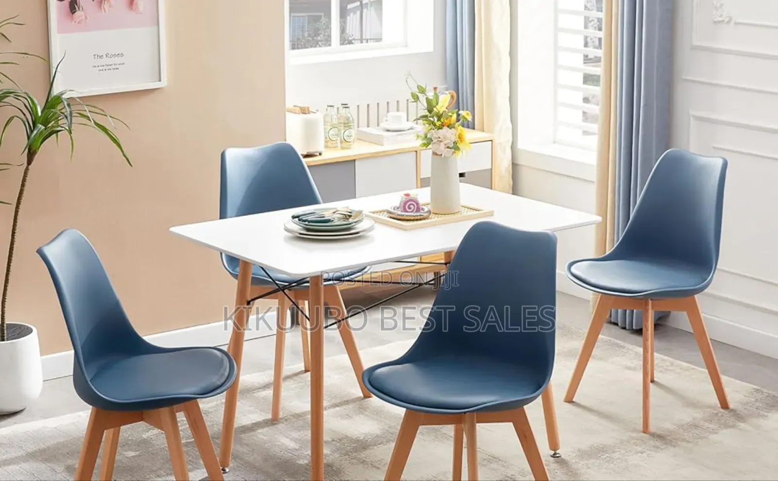 Modern Scandinavian-Style Nordic Dining Chairs