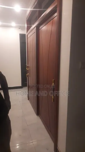 Sliding Door 240 × 270 Mahogany