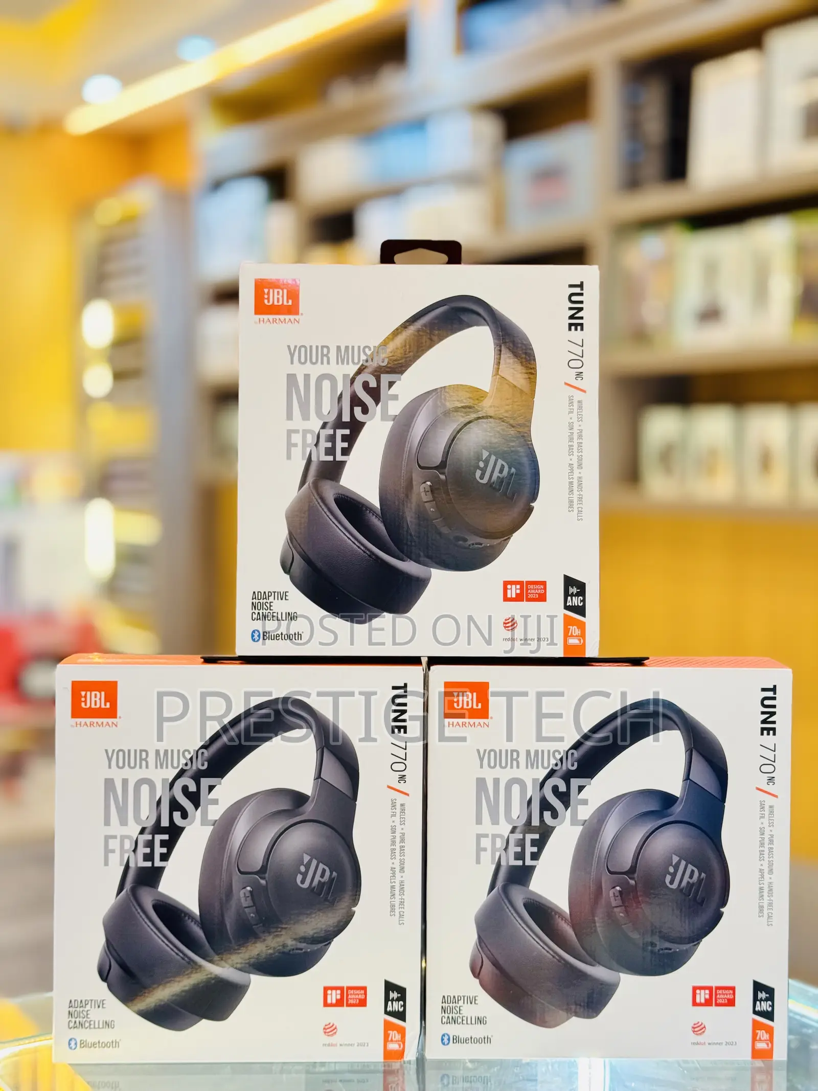 JBL Tune 770 Nc Adaptive Anc Headphones With 70 Hours