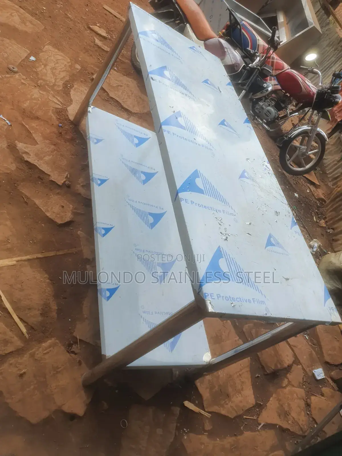 Stainless Working Table Double