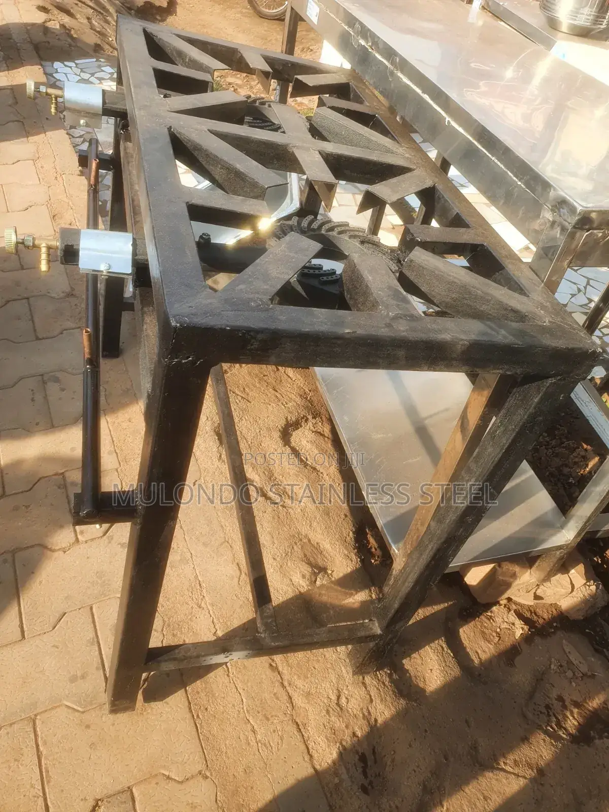 Commercial Gas Burner 3 Burner