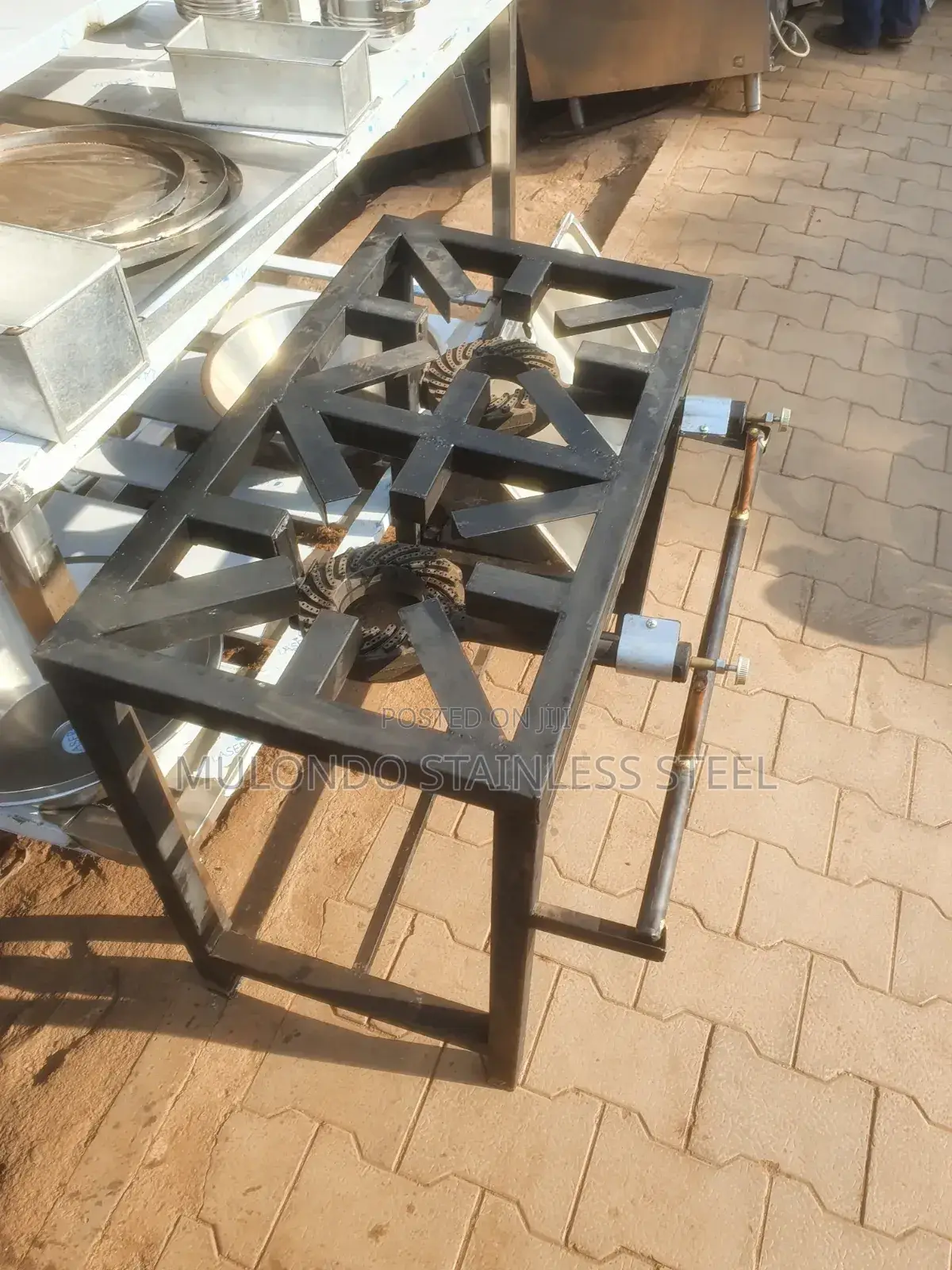 Commercial Gas Burner 3 Burner