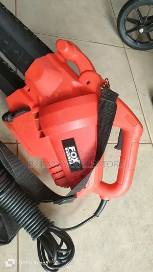 Uk Used Fox Garden Blower and Vacuum, Featuring a 3000w Motor.
