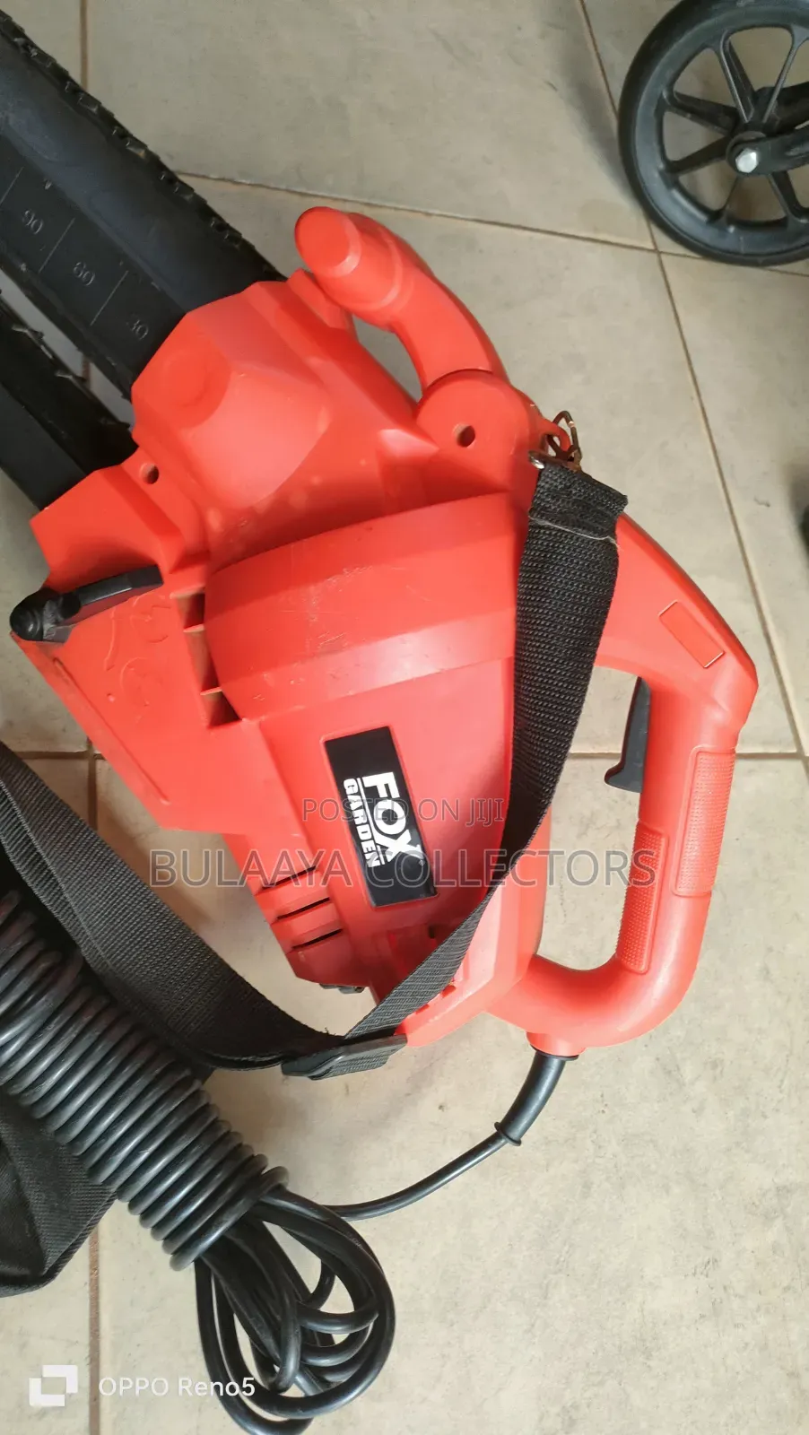 Uk Used Fox Garden Blower and Vacuum, Featuring a 3000w Motor.