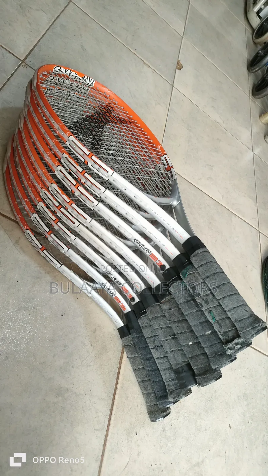 Uk Used Slazenger Smash Junior Tennis Rackets, for Young Players.
