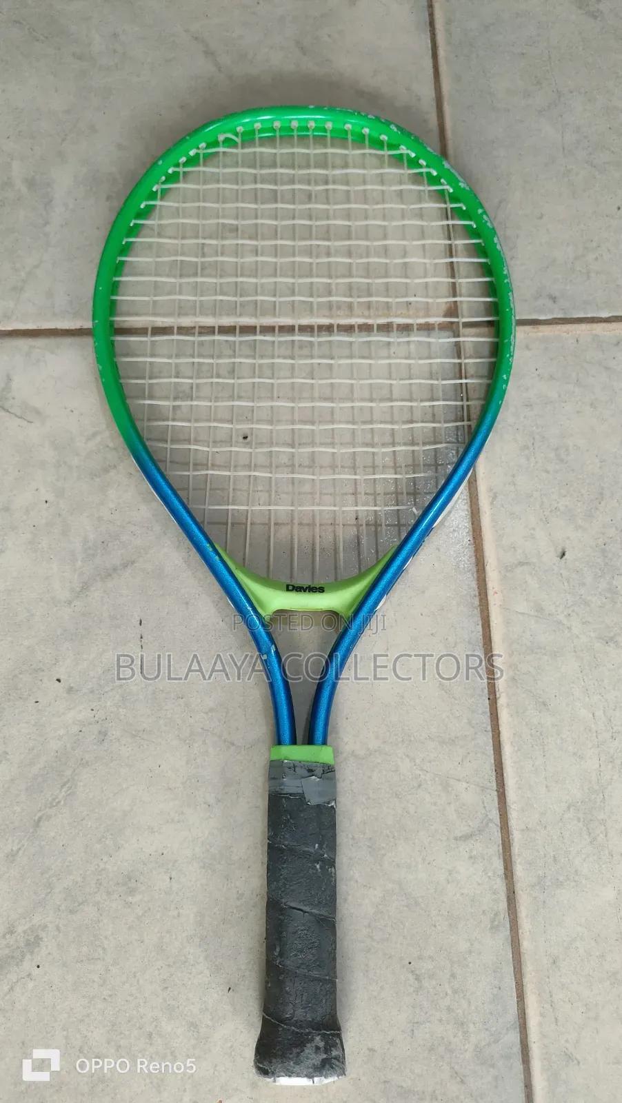Uk Used Davies Junior Tennis Racket.