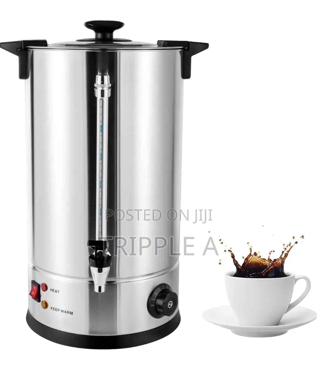 New 35l Commercial Stainless Steel Coffee Hot Water Maker