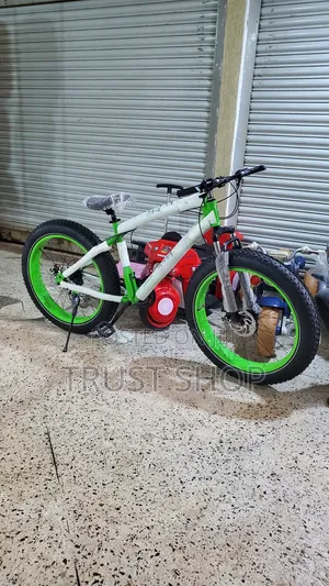 Green Fat Bike