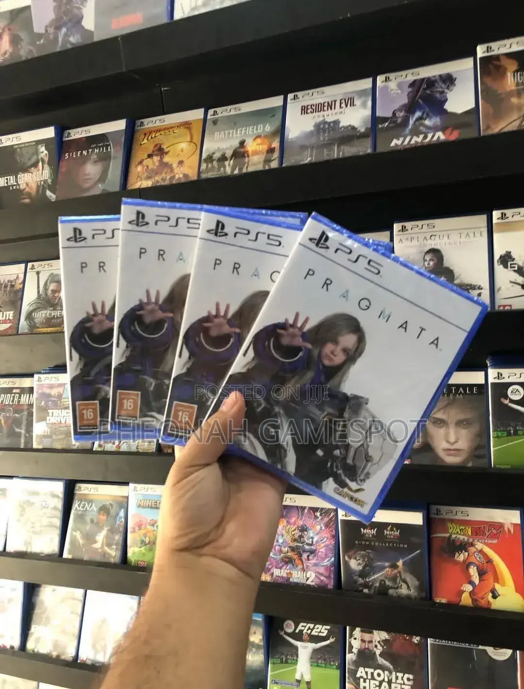 Pragmata Game Cd for Ps5