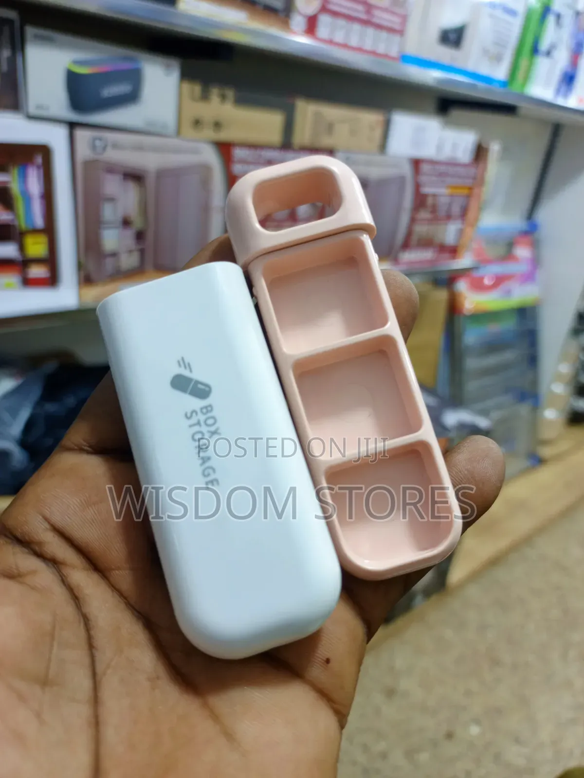 Portable Pill Storage Box