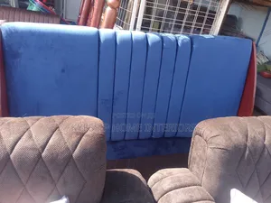 New 5 by 6 Bed, Velvet Blue