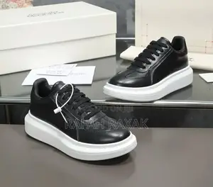 Black and White Colorways Alexander McQueen Sneakers