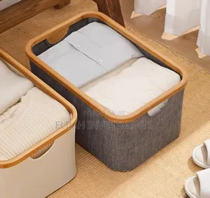 Modern Foldable Rectangular Storage Basket