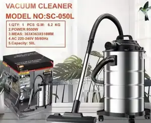 Silver Love Industrial Wet And Dry Vacuum Cleaner
