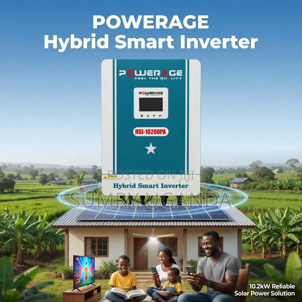 Powerage 10.2kw Hybrid Smart Inverter Hsi-10200pa (48v)