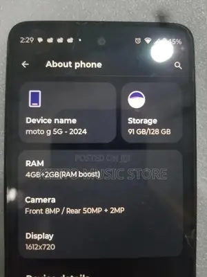 Motorola Moto G 5G 128 GB Gray