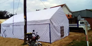 Ordinary Tent Covering 3 Sides With Heavy Duty Materials