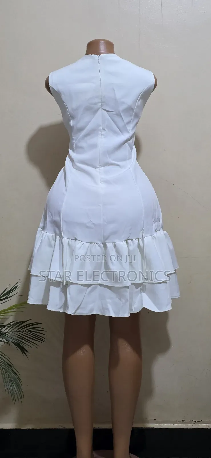 White Short Turkey Dress