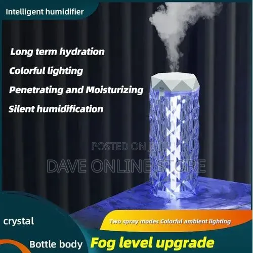 400ml Humidifier Multi-Color Atmosphere Light Multi-Function