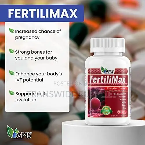 Ams Fertilimax Complex Formula - For Female Fertility 90caps