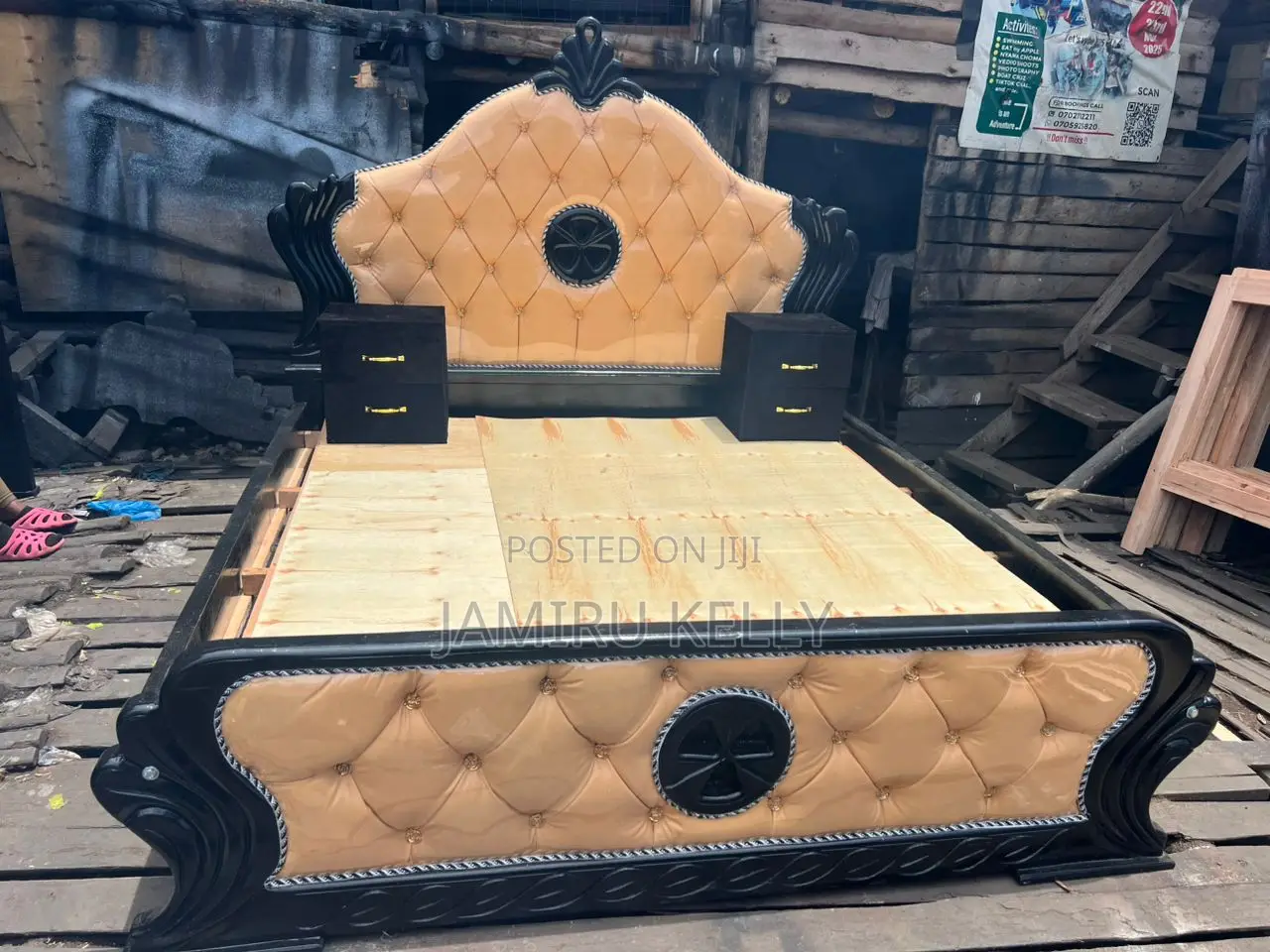 Exquisite Comfort Bed With Side Drawers 6*6