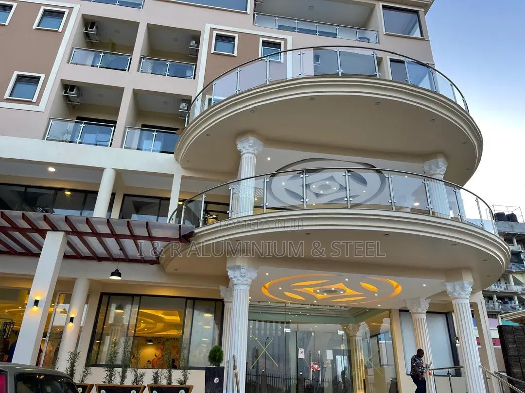 Stainless Steel Balcony Glass 450,000 Per Meter