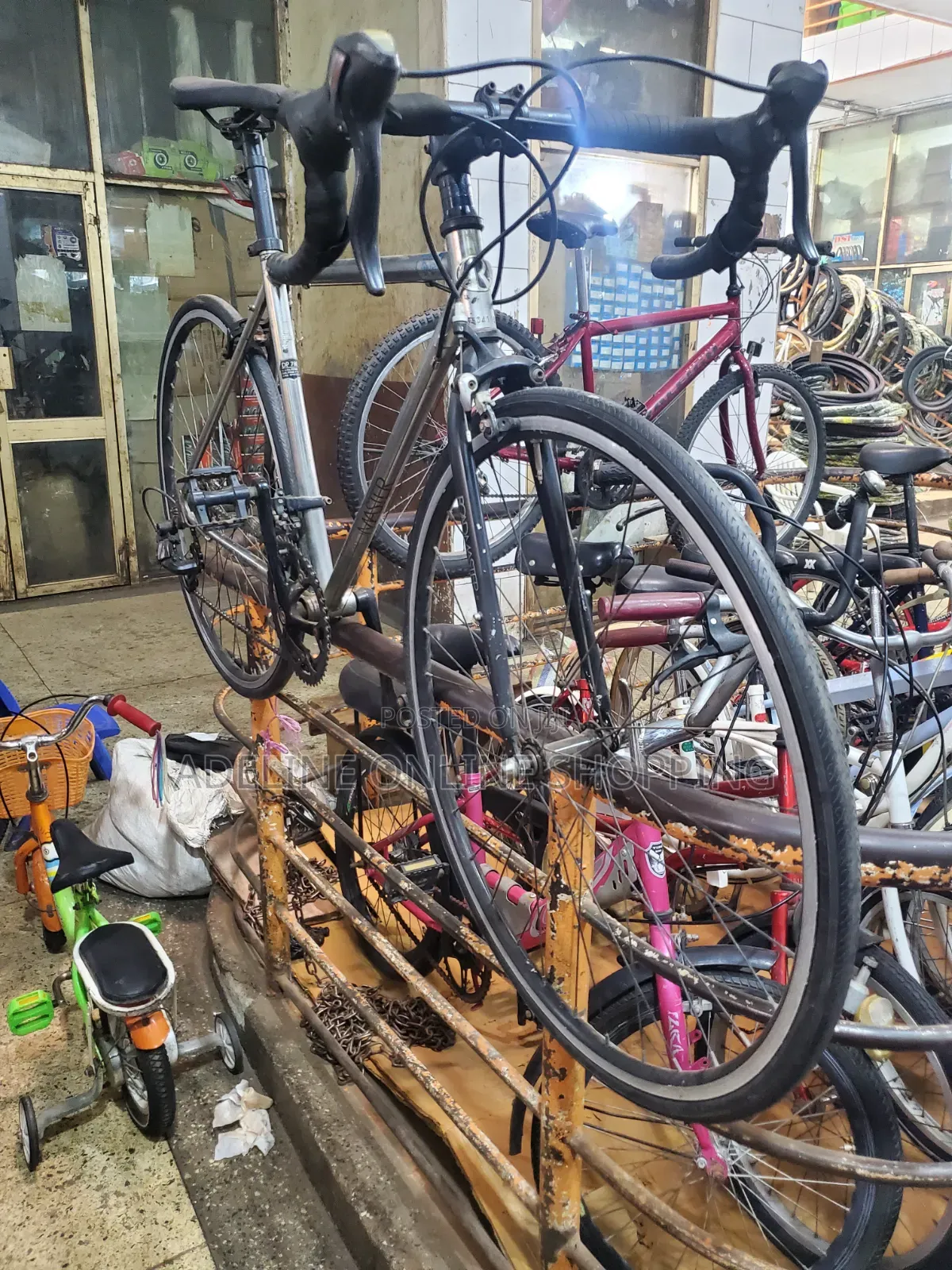 Foreground Road Bike