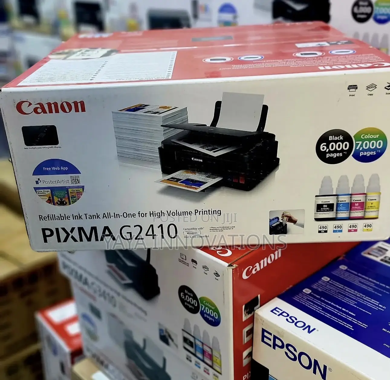 Canon Pixma G2410 A4 3-in-1 Multifunction Printer