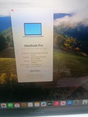 Laptop Apple MacBook Pro 2019 8GB Intel Core i5 SSD 256GB