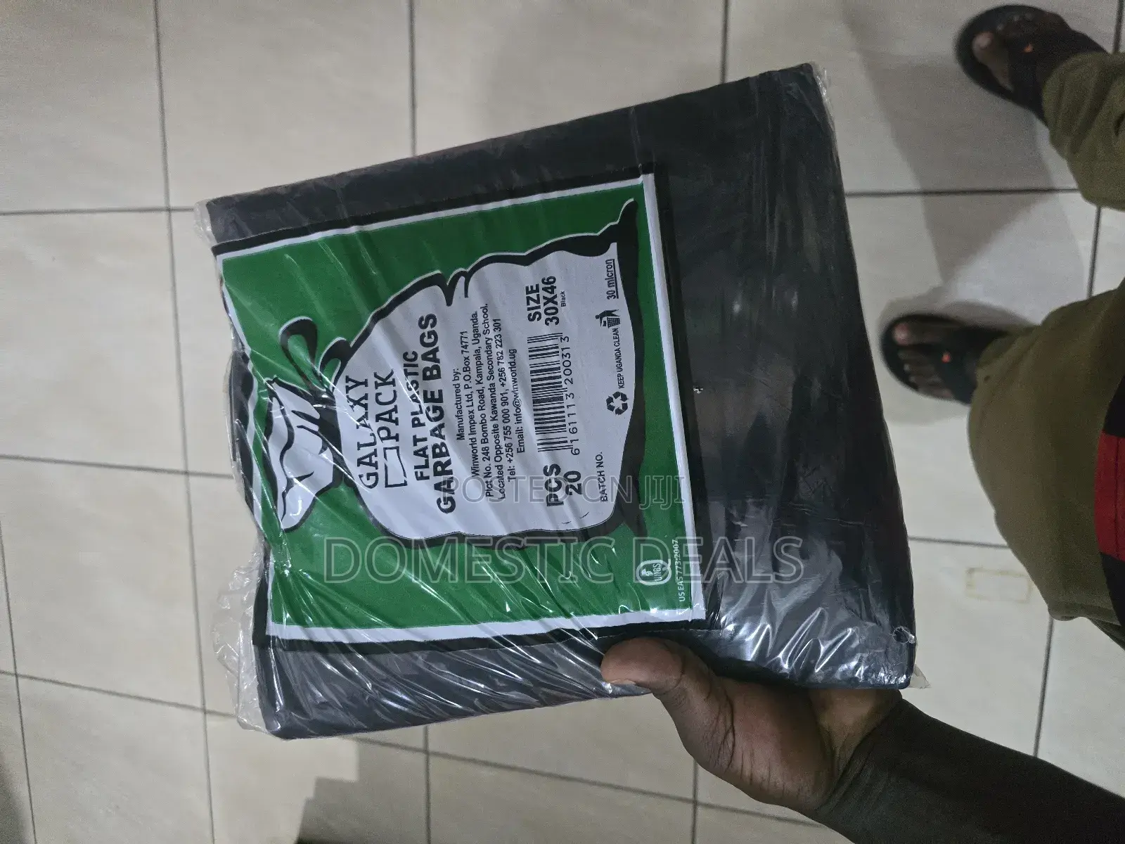 30x45 Galaxy Garbage Bags
