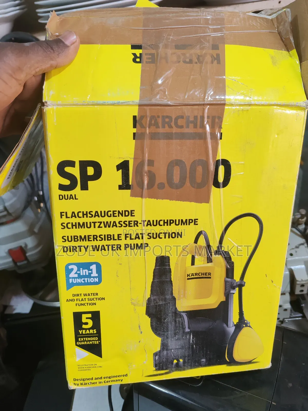 Karcher Sp 16000 Dual Submersible Water Pump