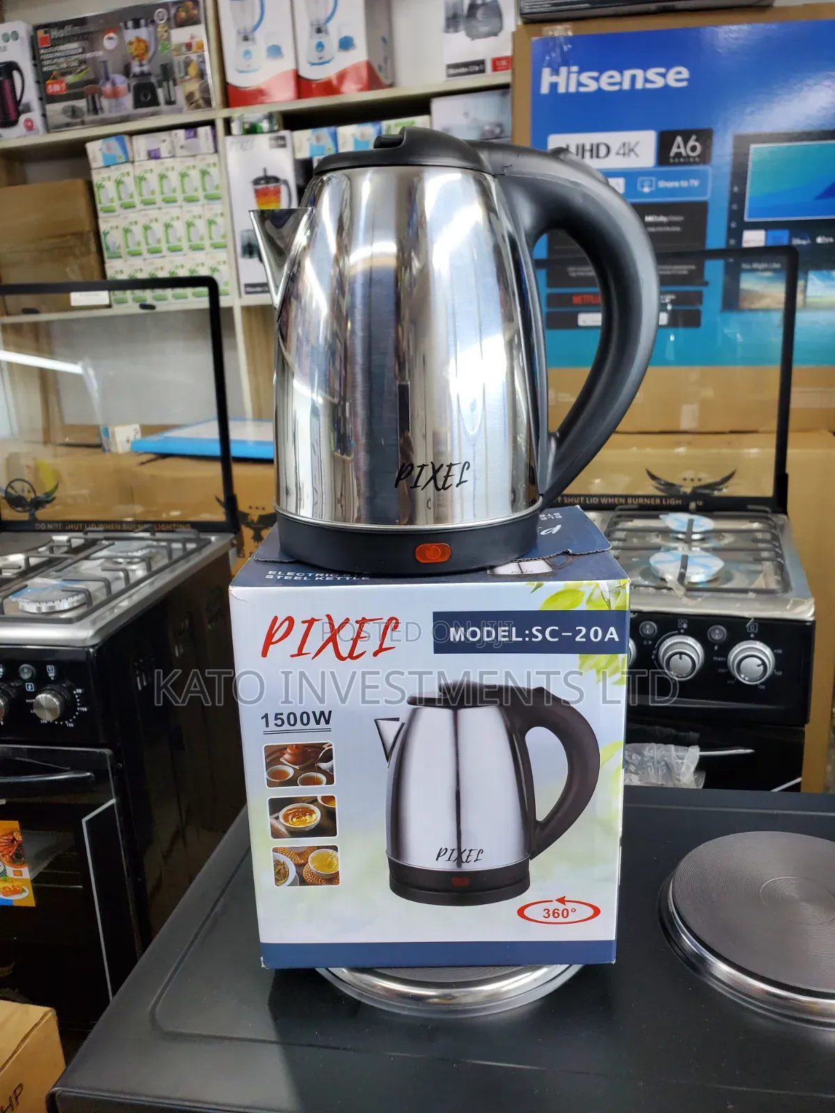 Electric Kettle 2l Pixel