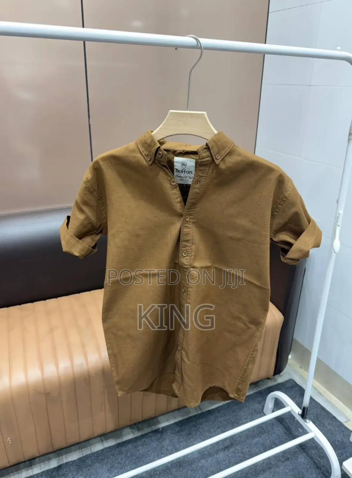 Casual Short Sleeve Linen Shirts. 9colors